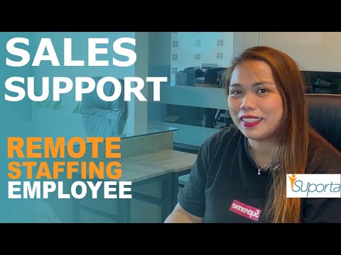 Listen to a real Sales and Marketing Support Employee, talk about her role, supporting sales in USA